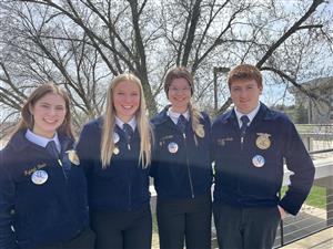FFA Biotech members at state conference